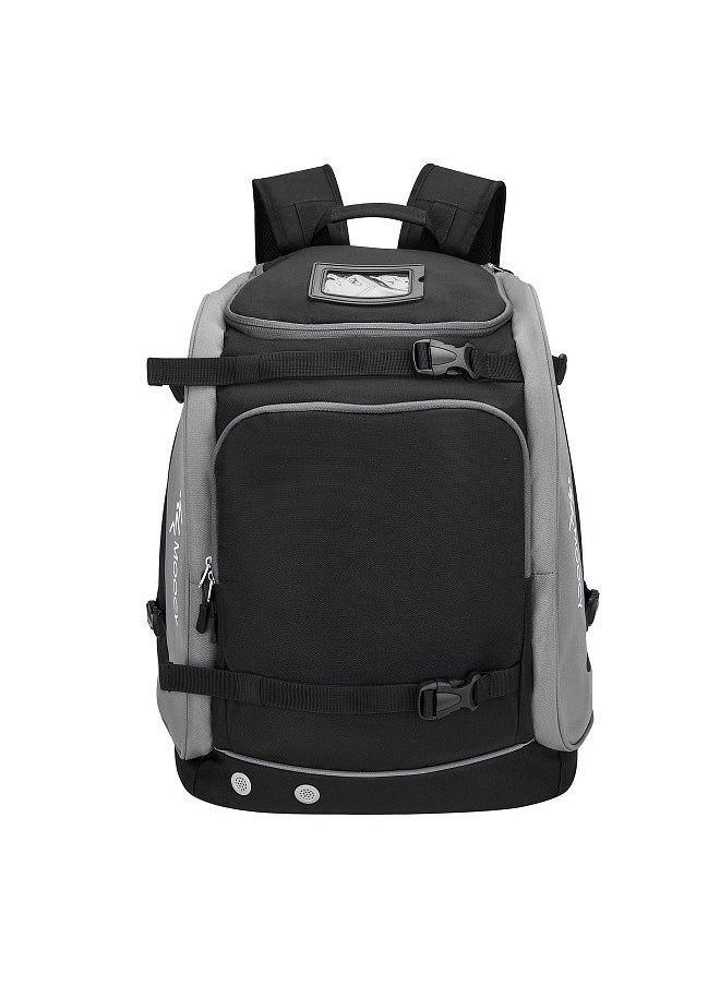 MOOCY - Large Capacity Ski Boot Bag 65L Ski Boot Travel Backpack for Ski Helmet Goggles Snowboard - Image 1