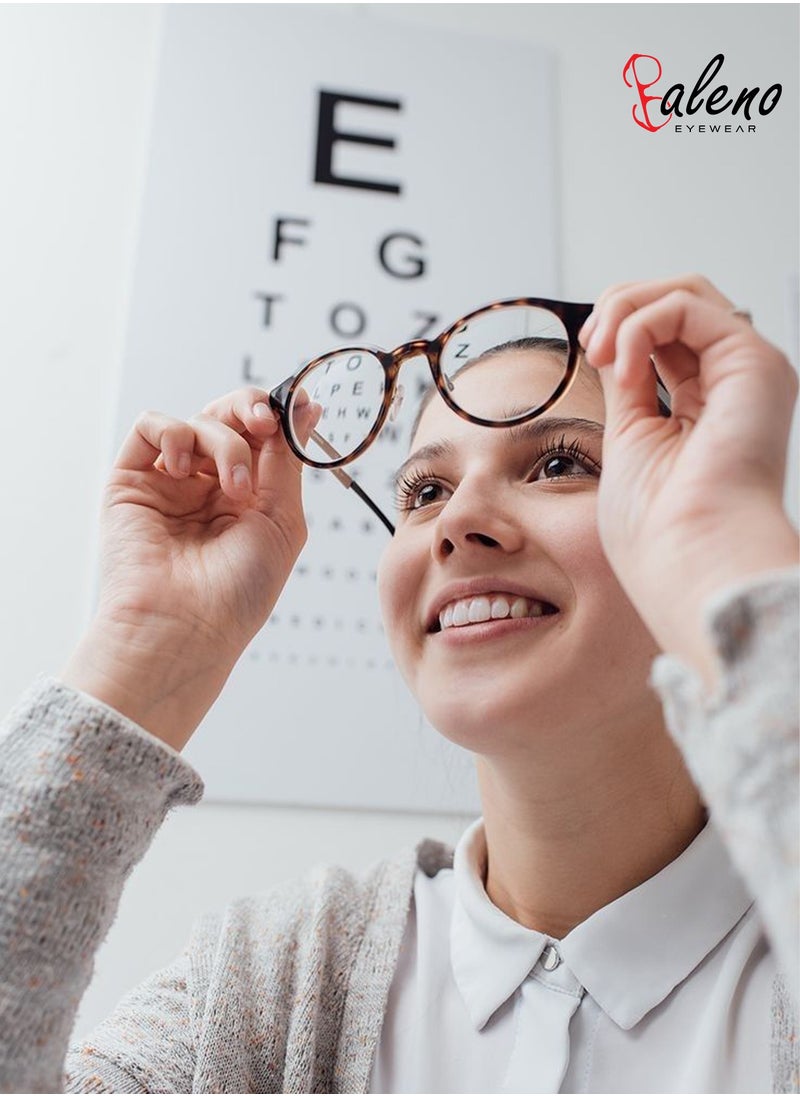 Baleno - WAYFARER Frame Eyeglasses with High-Quality Anti-Reflective Lenses - Stylish & Durable Prescription Glasses - Image 1