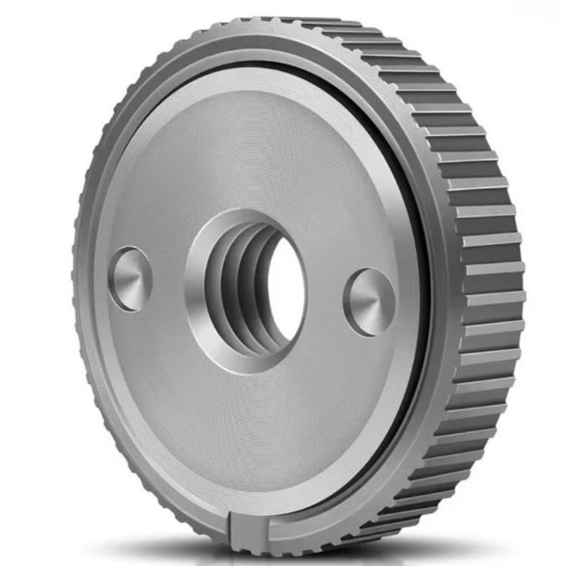 Angle Grinder Quick Clamping Nut M14 1pc Flexible Sand Grinding Disc Flange Replacement No Tool Required - Image 5