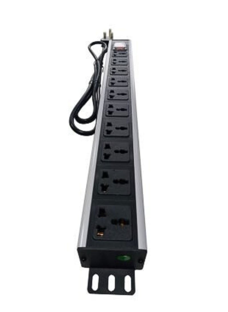 Terabyte 1.5U Vertical Power Distribution Unit, Universal Output 10 Way - Image 1