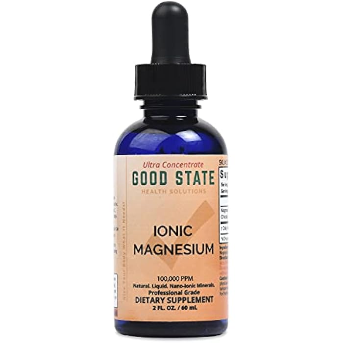 Good State Liquid Ionic Magnesium Ultra Concentrate (10 drops per 50 mg - 100 servings per bottle) - Image 1