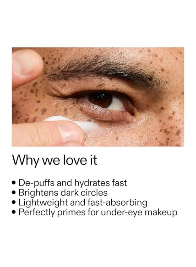 The INKEY List Caffeine Eye Cream, Reduce Eye Puffiness and Dark Circle, Blur Fine Lines, 0.5 fl oz - Image 2