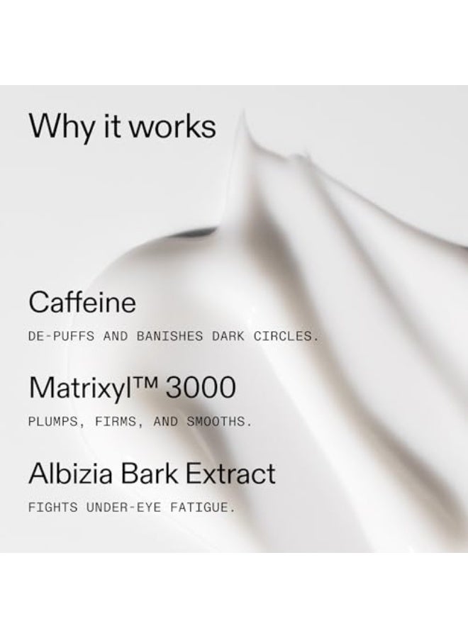 The INKEY List Caffeine Eye Cream, Reduce Eye Puffiness and Dark Circle, Blur Fine Lines, 0.5 fl oz - Image 5