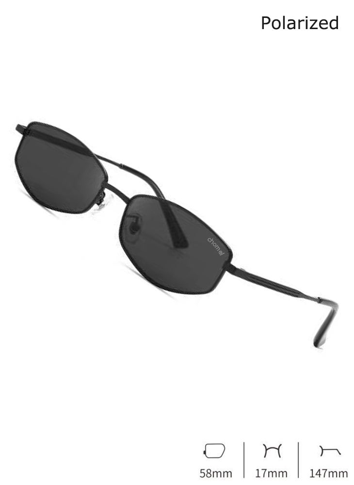 تشوميل نظارات شمسية عصرية عالية الدقة بعدسات نايلون للرجال والنساء أنيقة عالية الجودة مضادة للأشعة فوق البنفسجية ومضادة للضوء الأزرق - Image 2