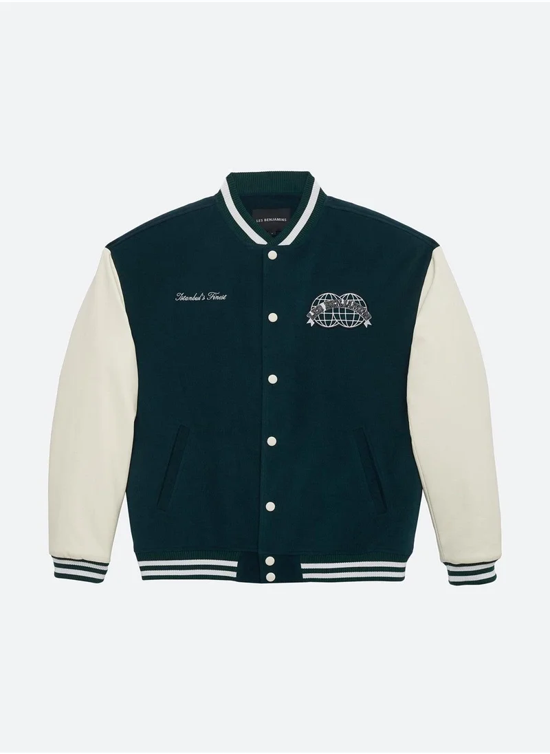 ليس بنجامنز VARSITY JACKET 001
