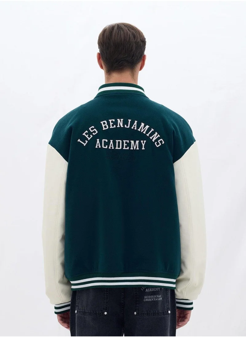ليس بنجامنز VARSITY JACKET 001