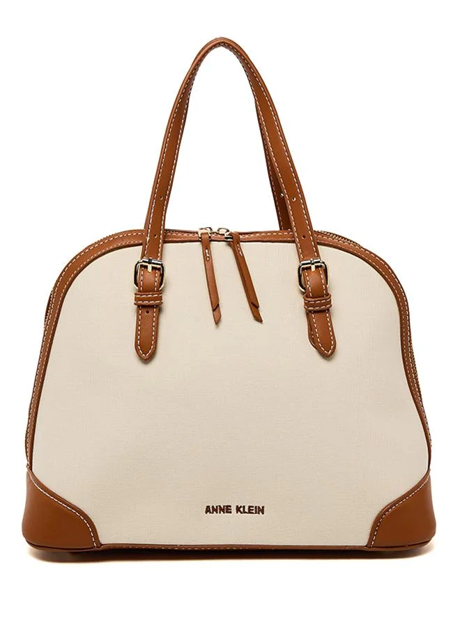 Anne Klein Contrast Trim Satchel Bag