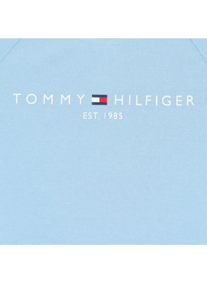TOMMY HILFIGER Kids Logo Fit & Flare Dress