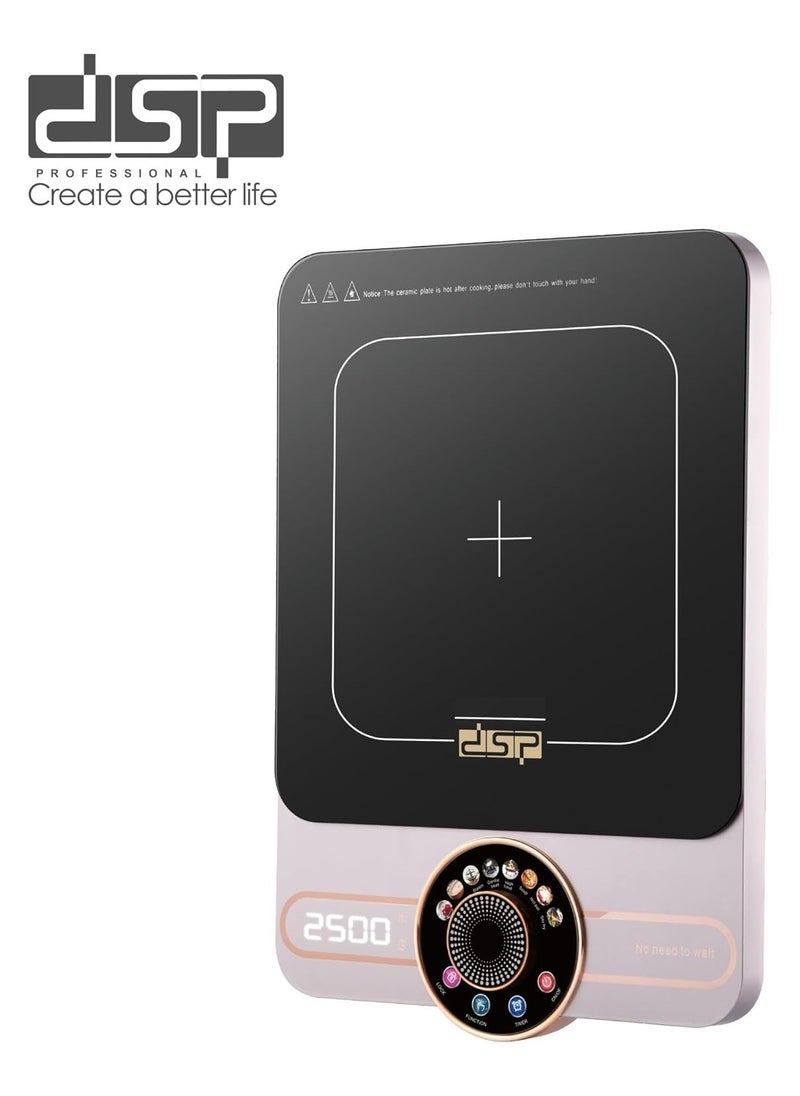 دي اس بي DSP 3500W Induction Cooker With Touch+Knob Control KD5074  - Image 1