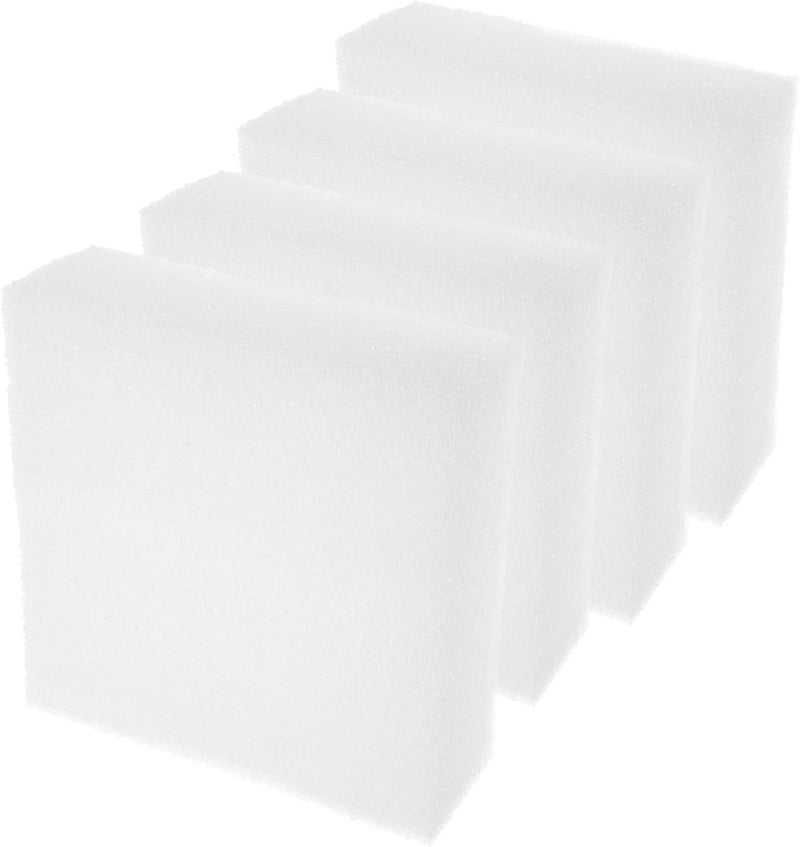Zerodeko Pearl Foam Board 15x15x5cm 4pcs White Foam Inserts Packing Liner for Shipping Craft Packaging - Image 1