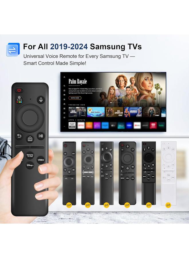 Cococ Replacement Solar Voice Remote Control for Samsung Smart TV Compatible with Neo QLED, 8K, The Frame and Crystal UHD Series - Image 5