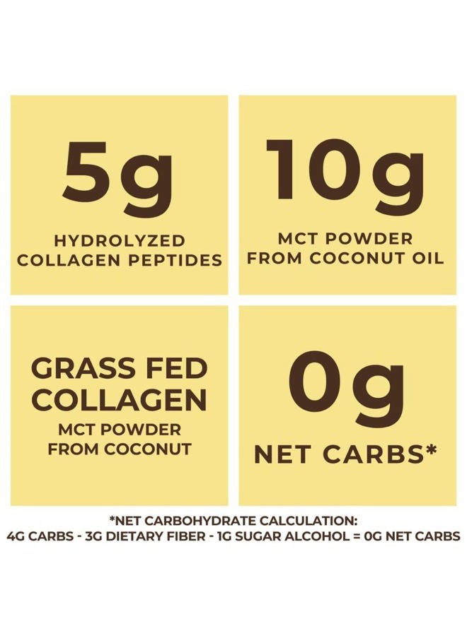 Left Coast Performance 32oz Vanilla Keto MCT Powder + Collagen + Prebiotic Acacia Fibre. MCT Creamer. MCT Oil Powder from Coconuts. MCT Collagen Powder, Grass Fed, Perfect for Keto, 0 Net Carb, Stevia, Erythritol - Image 3