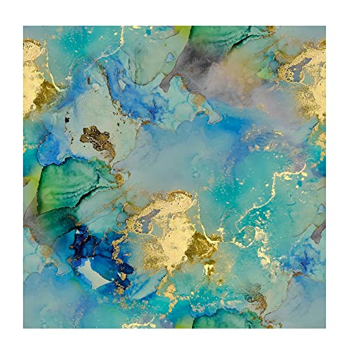PAPER PLANE DESIGN Self Adhesive Waterproof Marble Wallpaper for Kitchen, Home -1 Roll - Image 1