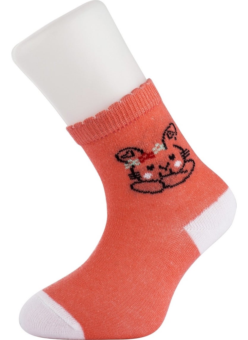 Moyra Socks - 4-Piece Patterned Unisex Baby Socks - Image 1
