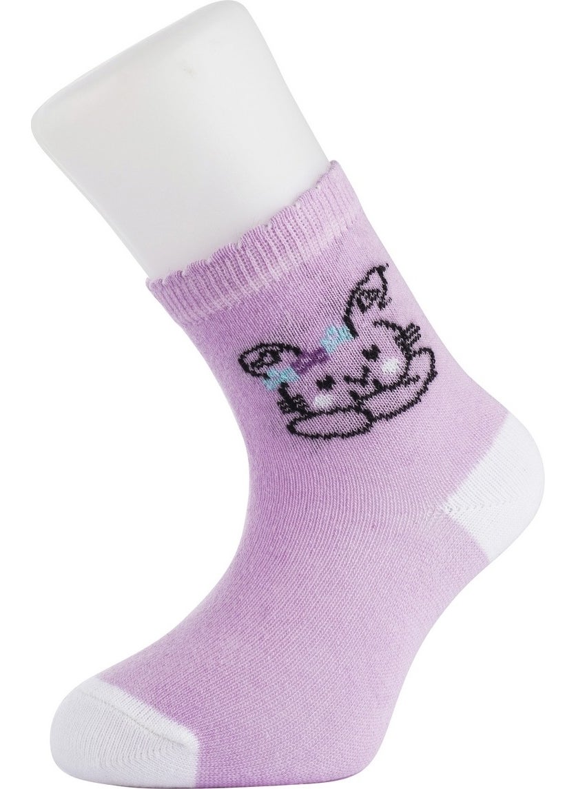 Moyra Socks - 4-Piece Patterned Unisex Baby Socks - Image 1