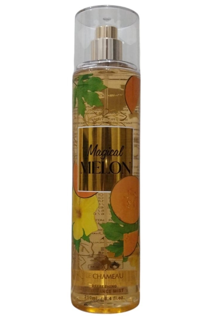 LE CHAMEAU Magical Melon Refreshing Fragrance Mist For Women - 250 ML