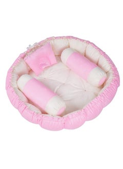 Extra Soft Baby Bedding With Pillows Round 03 Months 86 Cms (Pink05) - pzsku/ZA6CE18C4BB30DC12F577Z/45/_/1692785268/b71577e0-b3d1-4752-835b-4e1c5a1a960c