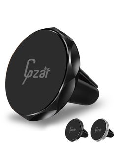 Gzar Car Phone Mount Holder Magnetic Air Vent in car Mobile Phone Cradle Magnet Mobile Phone Holders for Cars Universal Compatible with iPhone Series Samsung S20 S10 A70 S1 one plus Black  - Image 1