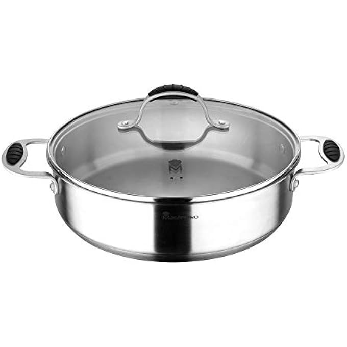 MasterPro Bergner Foodies Collection Stainless Steel Pot 28 X 75 Cm With 45 Litre Capacity - Image 1