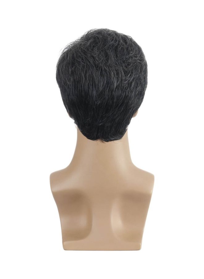 NIBEMINENT Fashionable Short Hair Man Wig Multicolour 57x22cm - Image 5