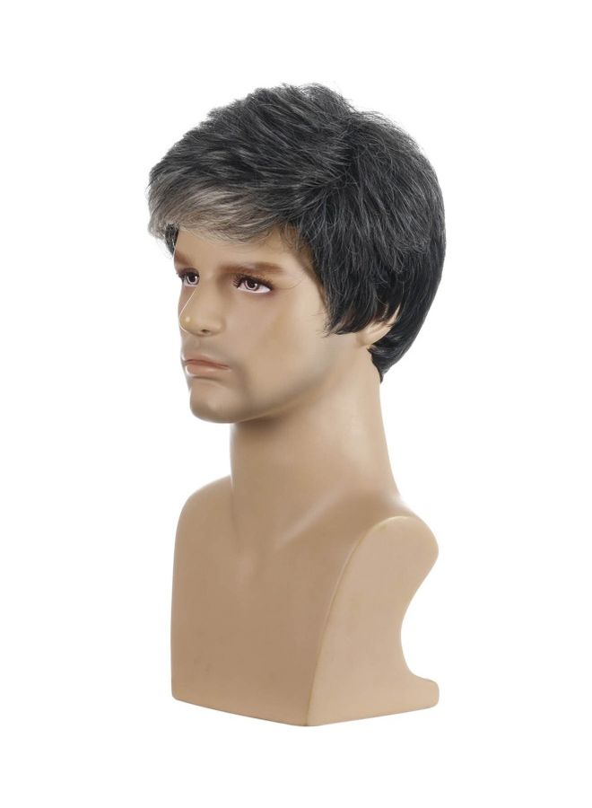 NIBEMINENT Fashionable Short Hair Man Wig Multicolour 57x22cm - Image 2