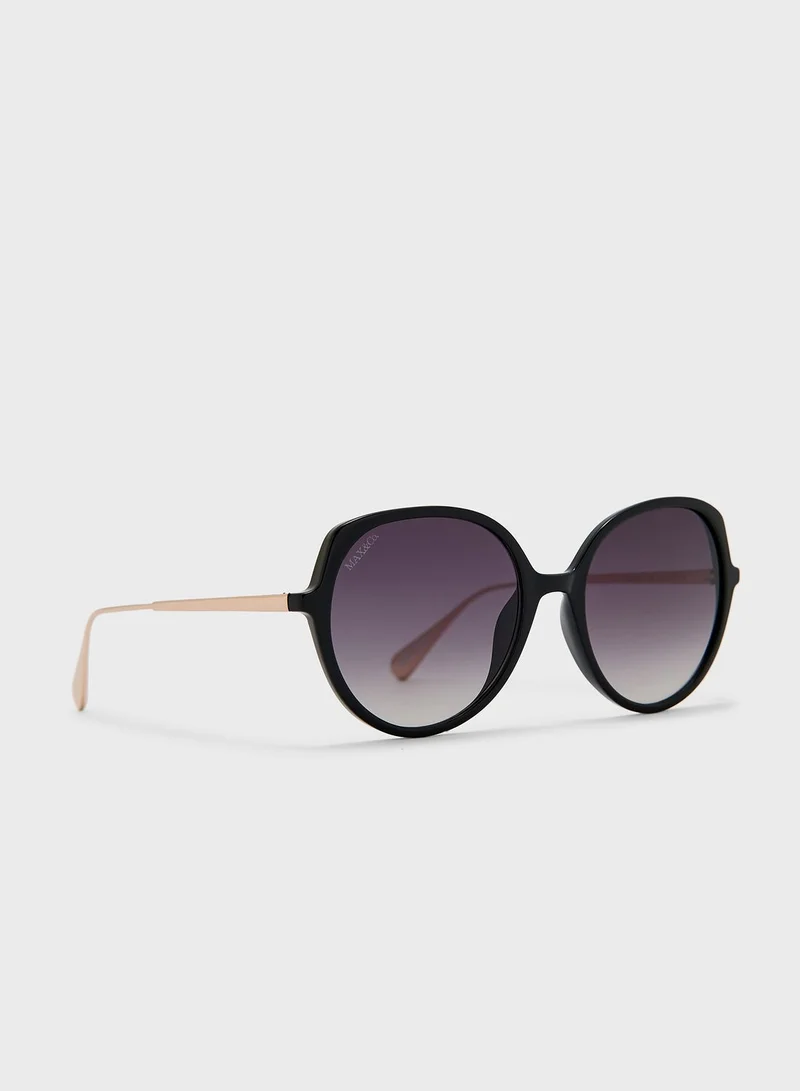 MAXCO Oversized Shape Sunglasses
