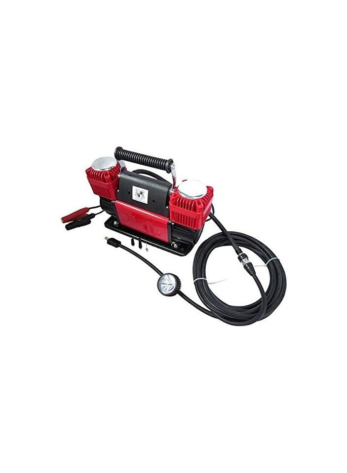 Generic 2 Cylinder Car Compressor Ultra Extreme Tire Super Air Flow Portable Mints 150 Psi 12V Inflator with Carry Bag  - Image 4