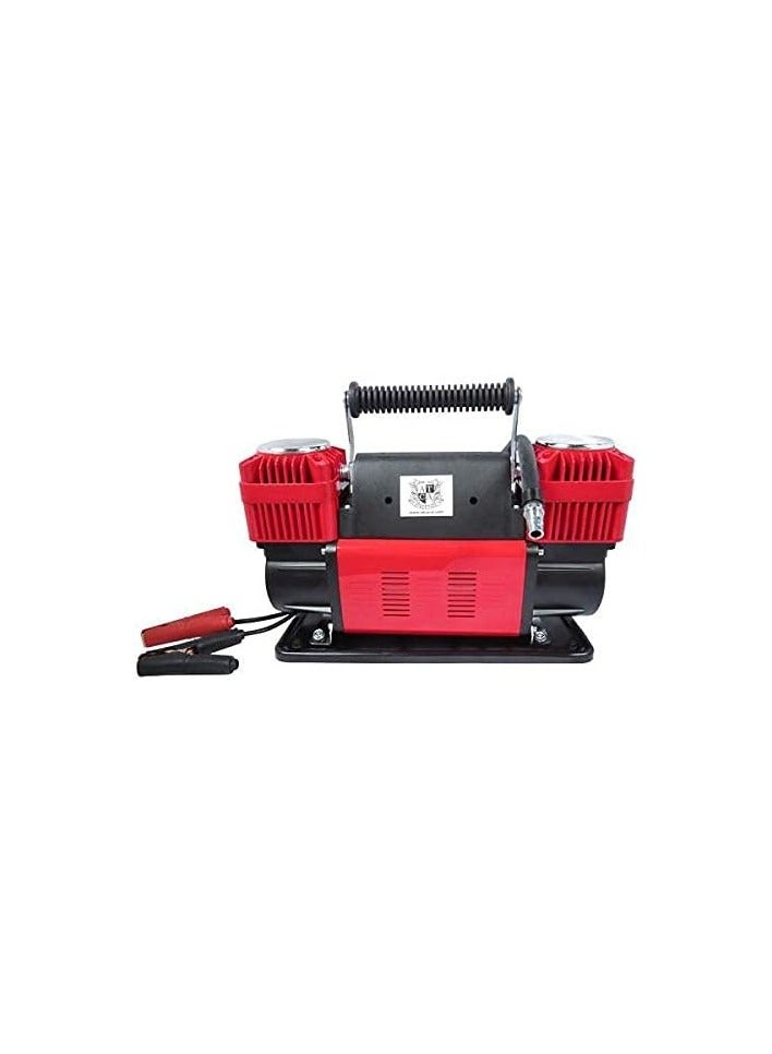 Generic 2 Cylinder Car Compressor Ultra Extreme Tire Super Air Flow Portable Mints 150 Psi 12V Inflator with Carry Bag  - Image 3