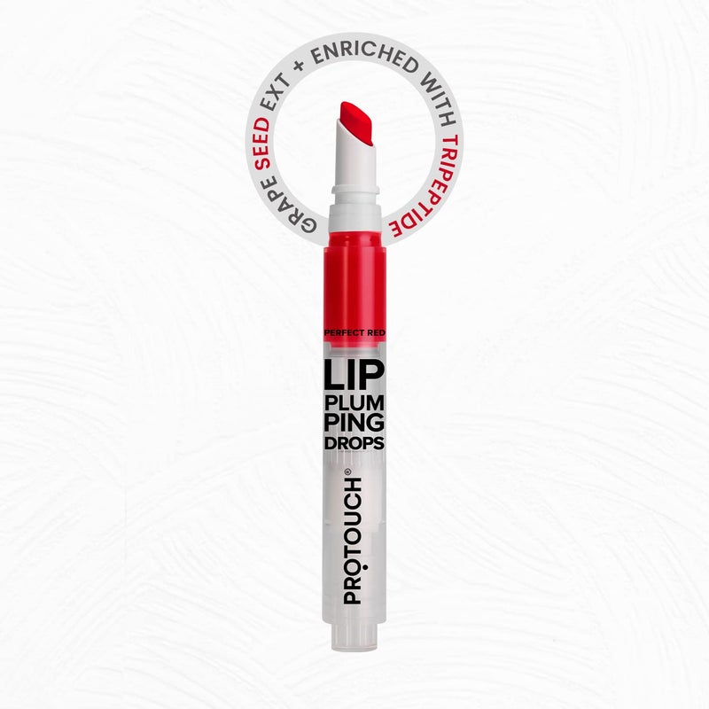 PROTOUCH Lippie Love Combo  Plumping  Longstay Lip Gloss  Caffeine  Grape Seed Extract  Vegan Matte Tint Red  Pink - Image 4