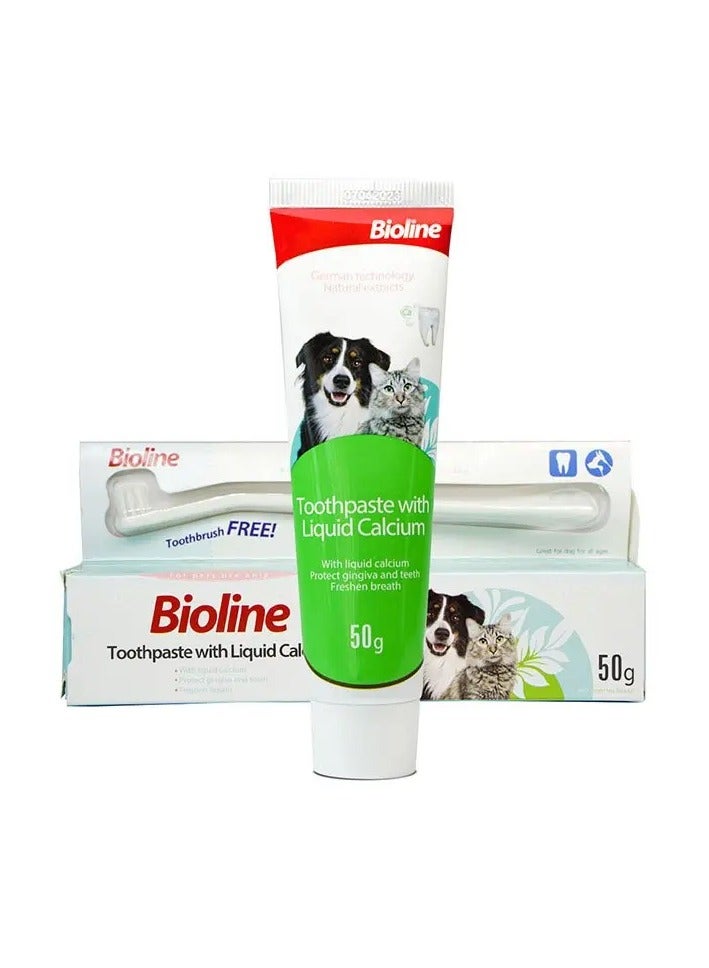 بايولاين معجون أسنان بيولاين بالكالسيوم السائل - 50 جرام [الوزن - 50 جرام] - Image 2