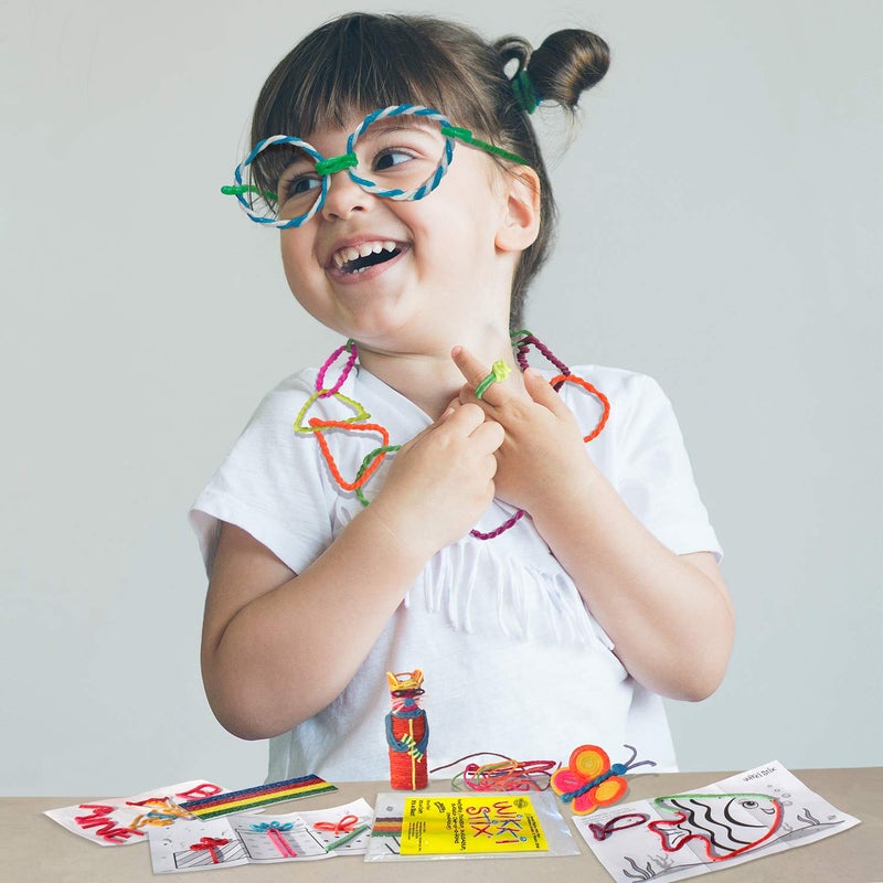 WikkiStix Party Favor Pak â€“ Made in USA | 15 Mini Play Paks, Each with 12 Neon Wikki Stix | Fun Party Favors for Kids, Classroom Handouts, Birthday Goodie Bags & Travel Toys - Image 5