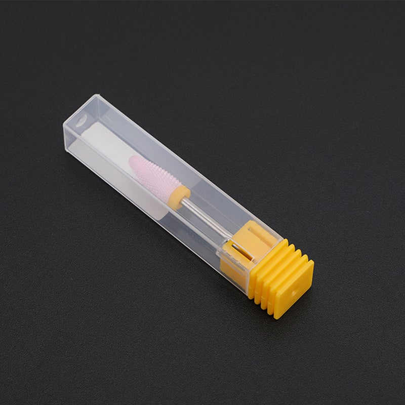 5 Types Ceramic Cylinder Shape Grinding Head Nail Drill Bit for Nail Polishing Manicure Tools - Image 4