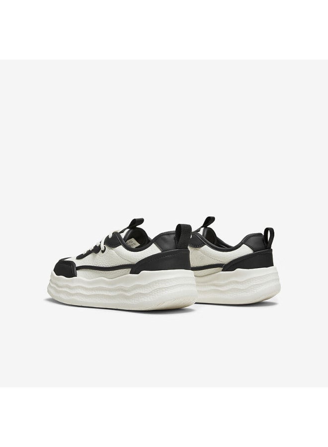 Tata Women's Autumn White Sneakers Sports Fashion Casual Shoes Black White Size 39 - Image 5