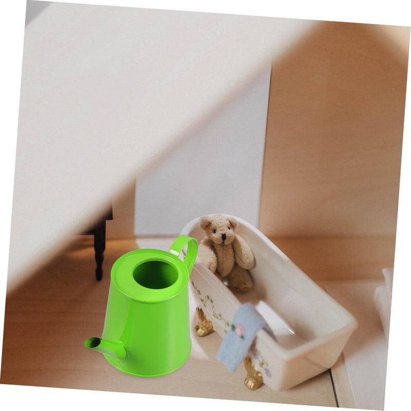 Venus Decorative Mini Iron Watering Can Photo Prop Lightweight Portable For Home Office - Image 4