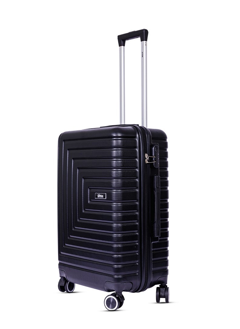 Pilgrimage Checked Traveling Luggage | Hardside Soft Handle Trolley Bag with TSA Lock |Double 360° 4 Wheeler| Trolley luggage Bag 28 Inch - Black - pzsku/ZA6CF02BFAA79E2B05B5DZ/45/_/1739191232/074057d2-43e6-4bfe-805a-40c7f04b5d5f