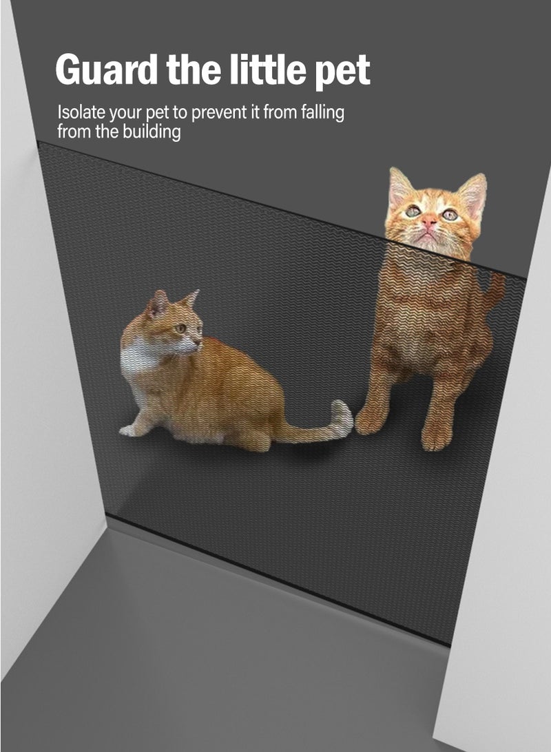 بيروي باب سلامة الأطفال الشبكي القابل للسحب لسلامة الأطفال الرضع، سياج الحيوانات الأليفة، باب الحيوانات الأليفة الحاجز لسياج الأطفال، باب الحيوانات الأليفة الحاجز للأطفال، قابل للتوسيع حتى عرض 110 سم، باب الكلب | باب درج باب الأطفال الرضع، باب باب سلامة الأطفال الرضع، باب الكلب السحري، باب درج الحيوانات الأليفة الآمن القابل للطي المحمول شبكة عزل واقية مع خطافات وأعمدة مقواة، باب مدخل المطبخ المرن للحيوانات الأليفة - Image 4