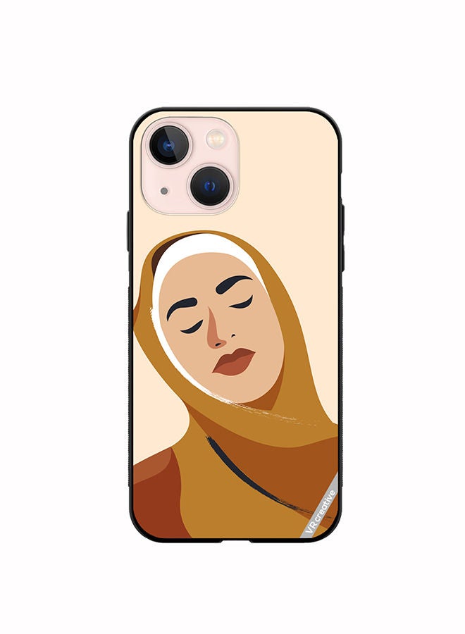 VR CREATIVE Protective Case Cover For Apple iPhone 14 Plus Cartoon Woman Shape Design Multicolour - Image 1