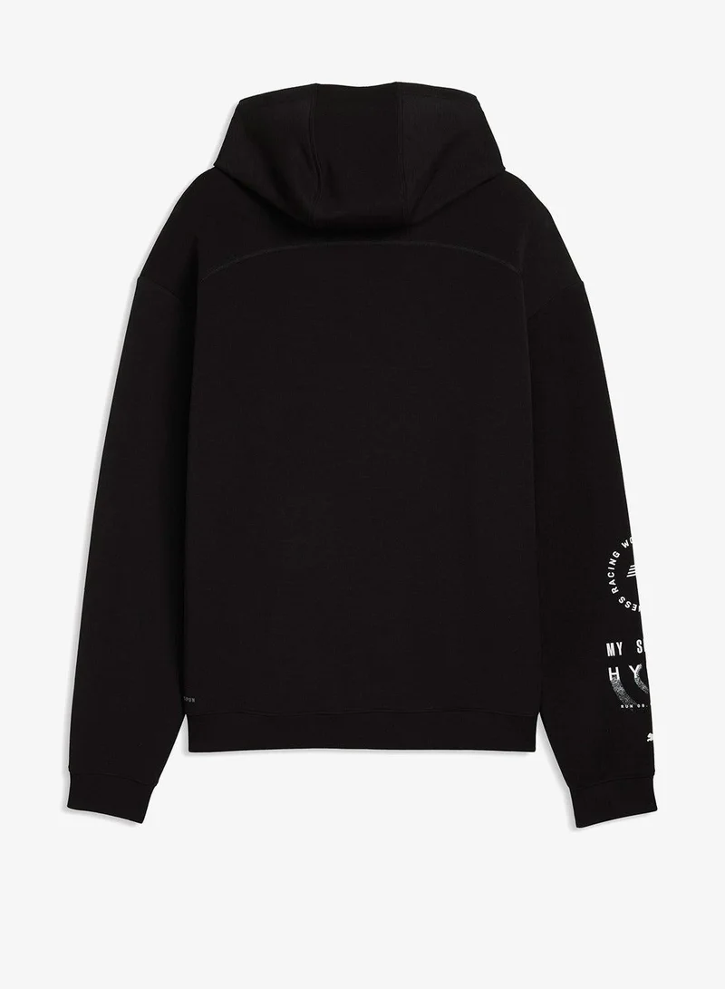 Puma PUMA Black Hyrox Cloudspun Hoodie for Men | Best Price UAE