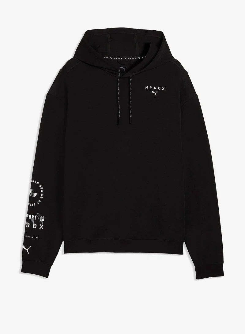 Puma PUMA Black Hyrox Cloudspun Hoodie for Men | Best Price UAE