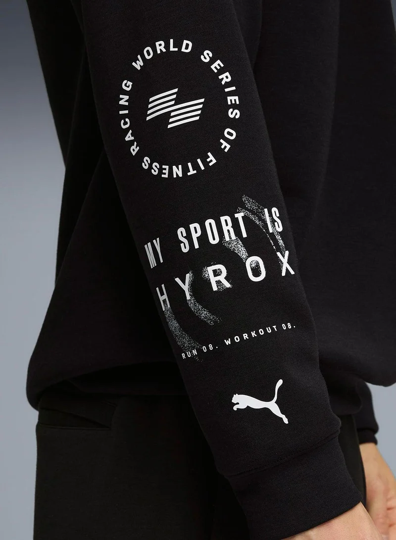 Puma PUMA Black Hyrox Cloudspun Hoodie for Men | Best Price UAE