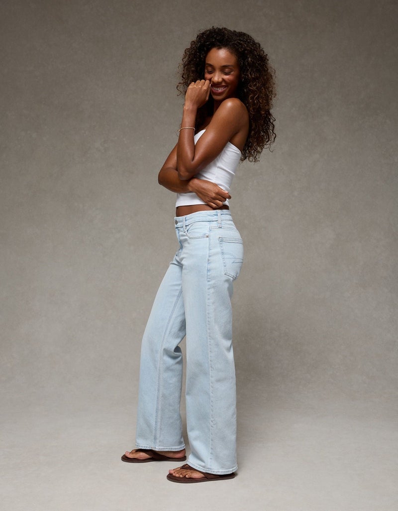 American Eagle AE Strigid Curvy High-Waisted Stovepipe Jean - Image 3