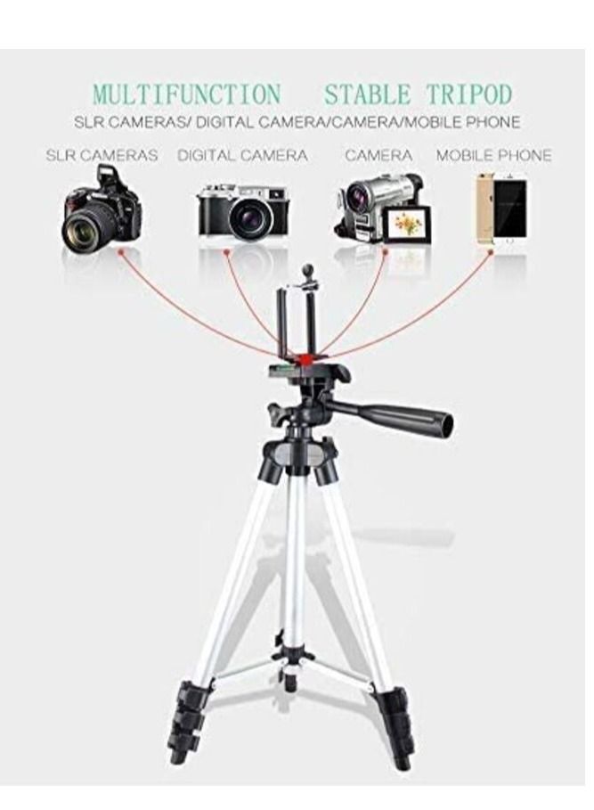 إن تك حامل ثلاثي القوائم لكاميرا NTECH 3110 من الألومنيوم الاحترافي ثلاثي القوائم Monopod لهاتف iPhone Samsung Smartphone Action Camera - Image 5