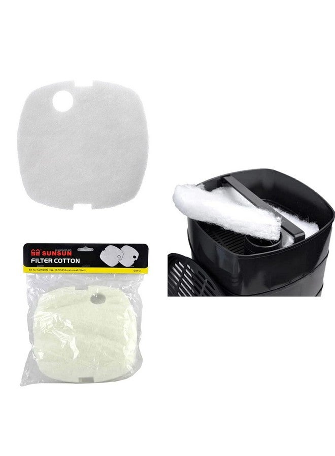 VAYINATO Sunsun Hw-303 (2 Pcs Pack) Aquarium Replacement Canister Filter Spare Sponges By Petzlifeworld - Image 4