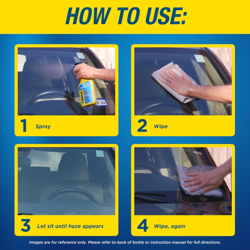 Rain-X 800002250 Glass Treatment Trigger, 16 Fl Oz - Exterior Glass Treatment to Dramatically Improve Wet Weather Driving Visibility During All Weather Conditions - Image 3