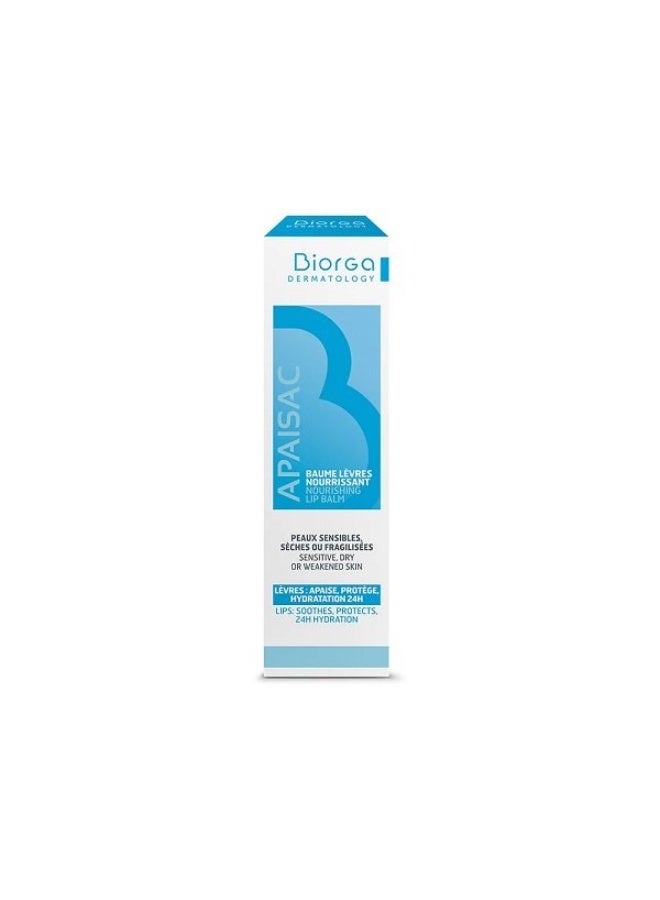 Biorga Apaisac Nourishing Lip Balm 15ml x2 - Image 2