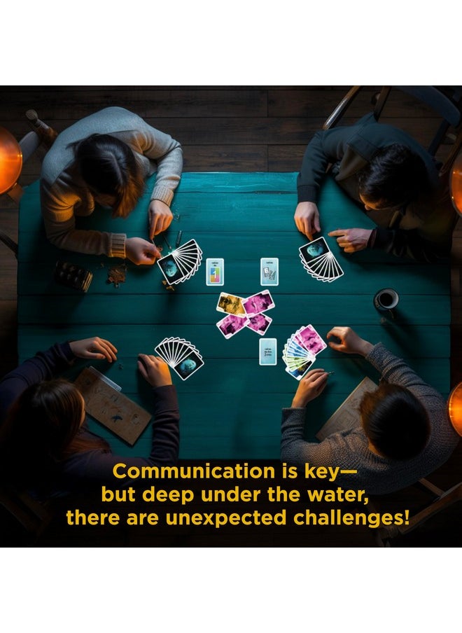 Thames & Kosmos - The Crew - Mission Deep Sea | Card Game | Cooperative | 2 to 5 Players | Ages 10+ | Trick-Taking | 32 Levels of Difficulty | Endless Replayability - Image 1