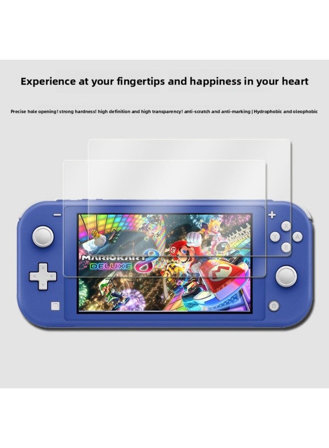General Suitable For Nintendo Switch OLED Tempered Film NS Protective Film Glass Film Lite Game Console-Color:NintenDo Switch 2.5D TempereD Film With Packaging 2 Pieces  - Image 3