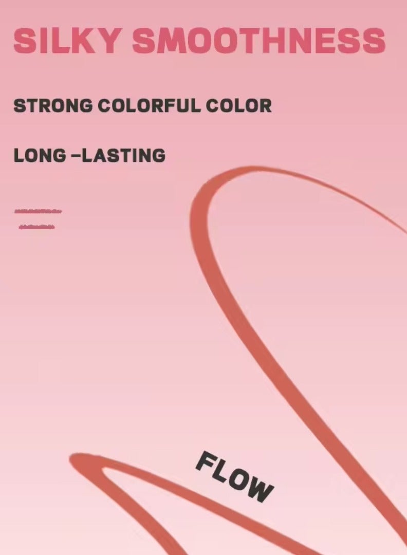 Lippie Pencil Lipstick with Sharpener Soft Lipliner Pencil Easy to Use Lip Makeup Lip Liner Pencil Matte Waterproof Long Lasting Lipstick Lip Contour Makeup Lip Set Full Color 04