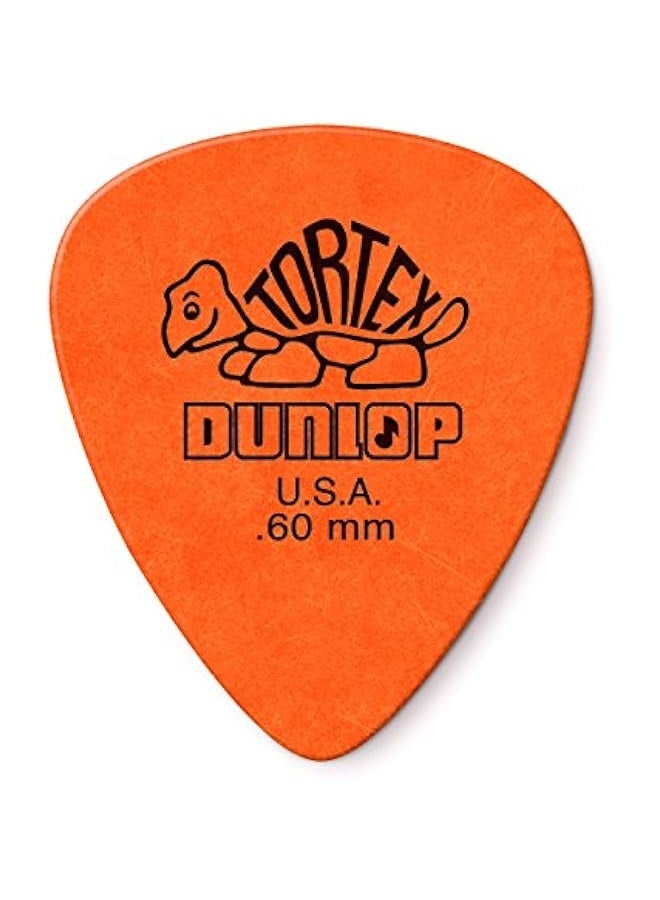 دنلوب دنبول بوتوكسا معيار .60 ملم بيك للغيتار برتقالي، عبوة 24 قطعة - Image 1