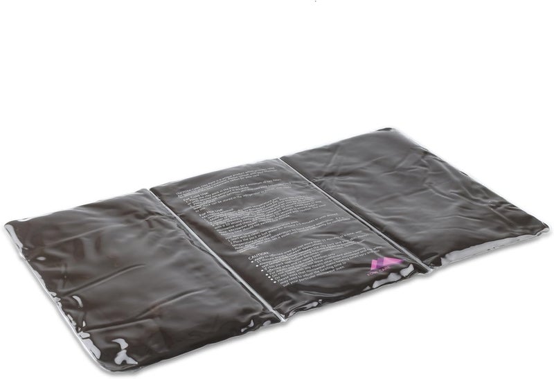 FOMI Premium Large Clay Ice Pack for Back or Shoulder Pain Relief 21 x 12 by FOMI Care  Reusable Cold Therapy Full Back Oversized Wrap and Compress  Freezable  Dual Use  Weighted Lap Pad - Image 1